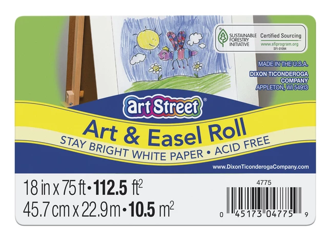 Best reviews of ๐ Art Street Super Value Easel Paper Roll, 18 Inches X 75 Feet, White ๐ฅฐ 2 Best reviews of ๐ Art Street Super Value Easel Paper Roll, 18 Inches X 75 Feet, White ๐ฅฐ - Image 2