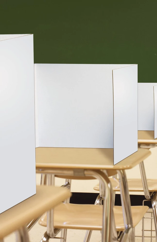 Best Sale ๐ Pacon Privacy Board, 48 X 16 Inches, White, Pack Of 4 ๐ 2 Best Sale ๐ Pacon Privacy Board, 48 X 16 Inches, White, Pack Of 4 ๐ - Image 2