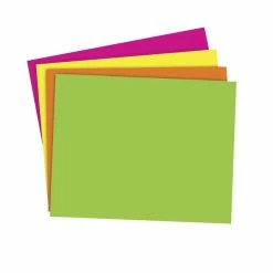Discount ❤️ School Smart Poster Board, 11 X 14 Inches, Assorted Neon Colors, Pack Of 25 ✔️