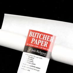 Buy 🧨 Jack Richeson Butcher Paper Roll, 30 Inches X 50 Feet, White 😀