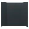 Cheap 👏 School Smart Presentation Boards, 48 X 36 Inches, Black, Pack Of 10 🎉