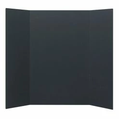 Cheap 👏 School Smart Presentation Boards, 48 X 36 Inches, Black, Pack Of 10 🎉