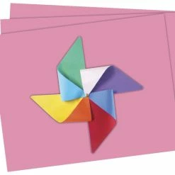 Flash Sale 🤩 School Smart Railroad Board, 22 X 28 Inches, 4-Ply, Pink, Pack Of 25 ⭐