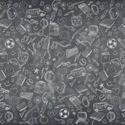 Best Sale ⭐ Fadeless Designs Paper Roll, School Doodles, 48 Inches X 50 Feet 🔥