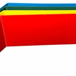 Budget ⌛ Flipside Corrugated Plastic Study Carrel, 12 X 48 Inches, Assorted Colors, Pack Of 12 🤩