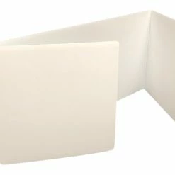 Outlet ✨ Flipside Corrugated Plastic Study Carrel, 12 X 48 Inches, White, Pack Of 12 ✨