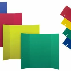Hot Sale 👍 Flipside Project Board With Header, 36 X 48 Inches, Assorted Colors, Pack Of 24 🌟