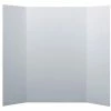Discount ⌛ Flipside Mini Tri-Fold Display Board, 14 X 22 Inches, White 😀