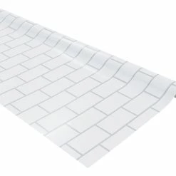 New ⭐ Fadeless Bulletin Board Art Paper, White Subway Tile, 48 Inches X 12 Feet, 1 Roll ❤️