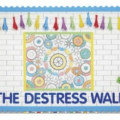 New ⭐ Fadeless Bulletin Board Art Paper, White Subway Tile, 48 Inches X 12 Feet, 1 Roll ❤️ -Tru-Ray Shop 2088692 D ecommfullsize