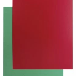 Budget 😍 Flipside Two Sided Project Sheet, 22 X 28 Inch, Red/Green , Bulk Pack Of 25 🔥